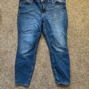 Old Navy Women's Dark Blue Skinny Jeans